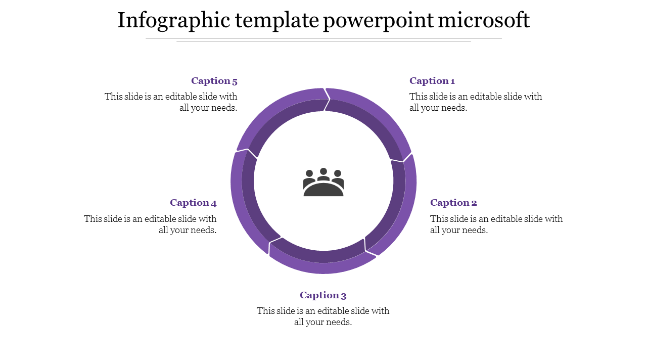 Free - Download Infographic Template PowerPoint Microsoft